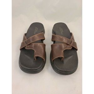 Natural Reflections Womens Brown Sandals Size 6